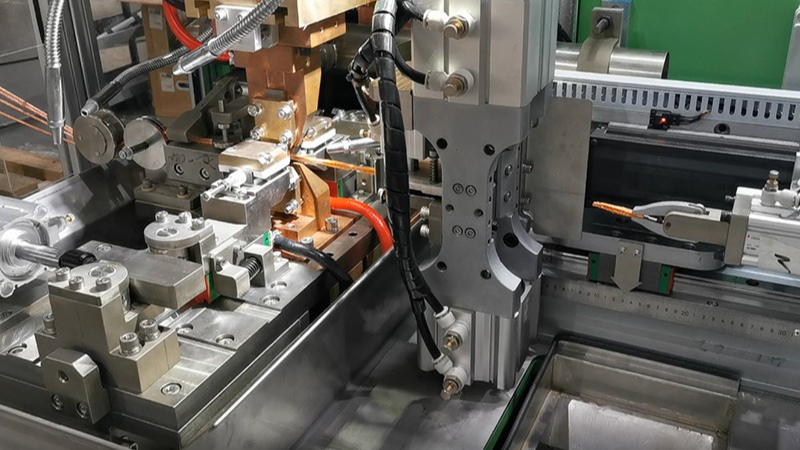 91免费版短视频丨人民电器集团铜编织线自动焊接专机采购91免费视频软件