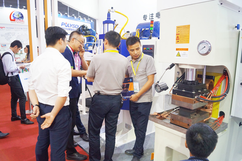 91免费版短视频点焊机公司参加第25届北京埃森焊接与切割展览会