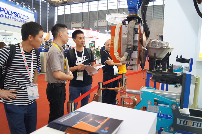 91免费版短视频点焊机公司参加第25届北京埃森焊接与切割展览会